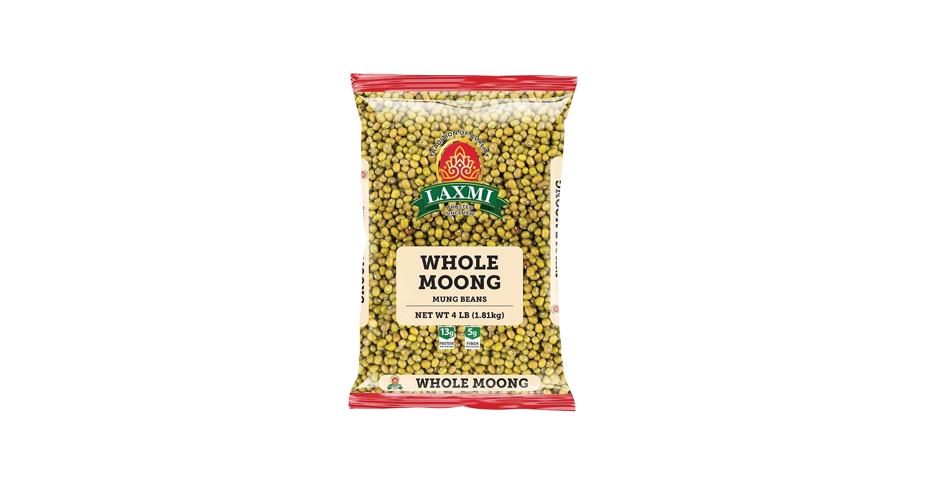 LAXMI Whole Moong 4lb