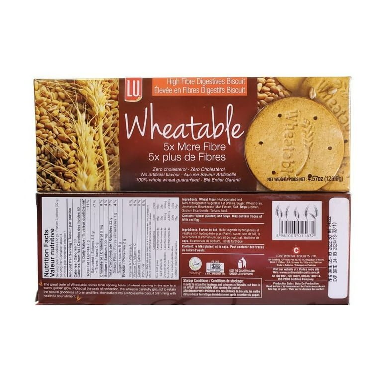 LU Wheatable High Fibre 129.6g