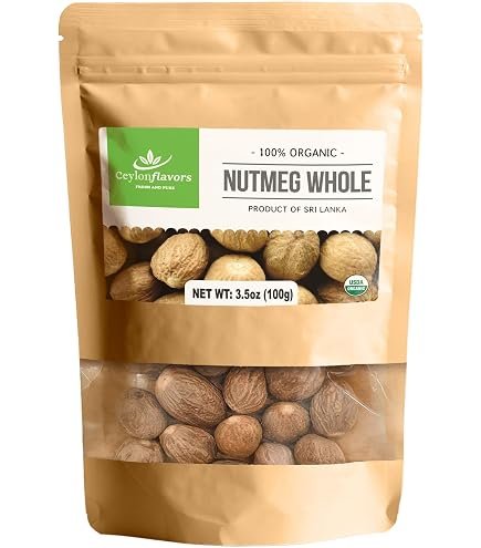 LX Nutmeg Whole 100g - Spices and Herbs