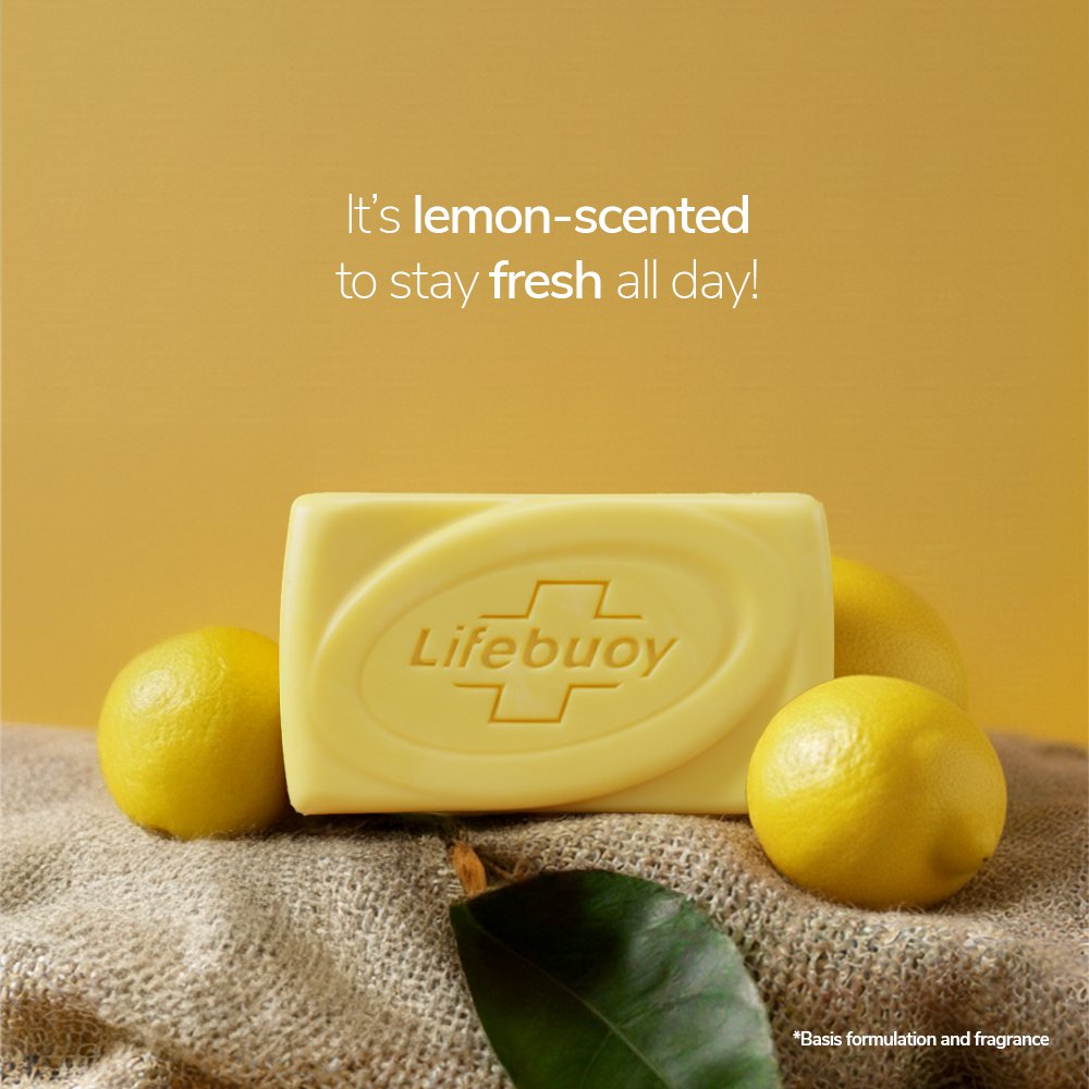 Lifebuoy Lemon Soap 128g - Health & Care