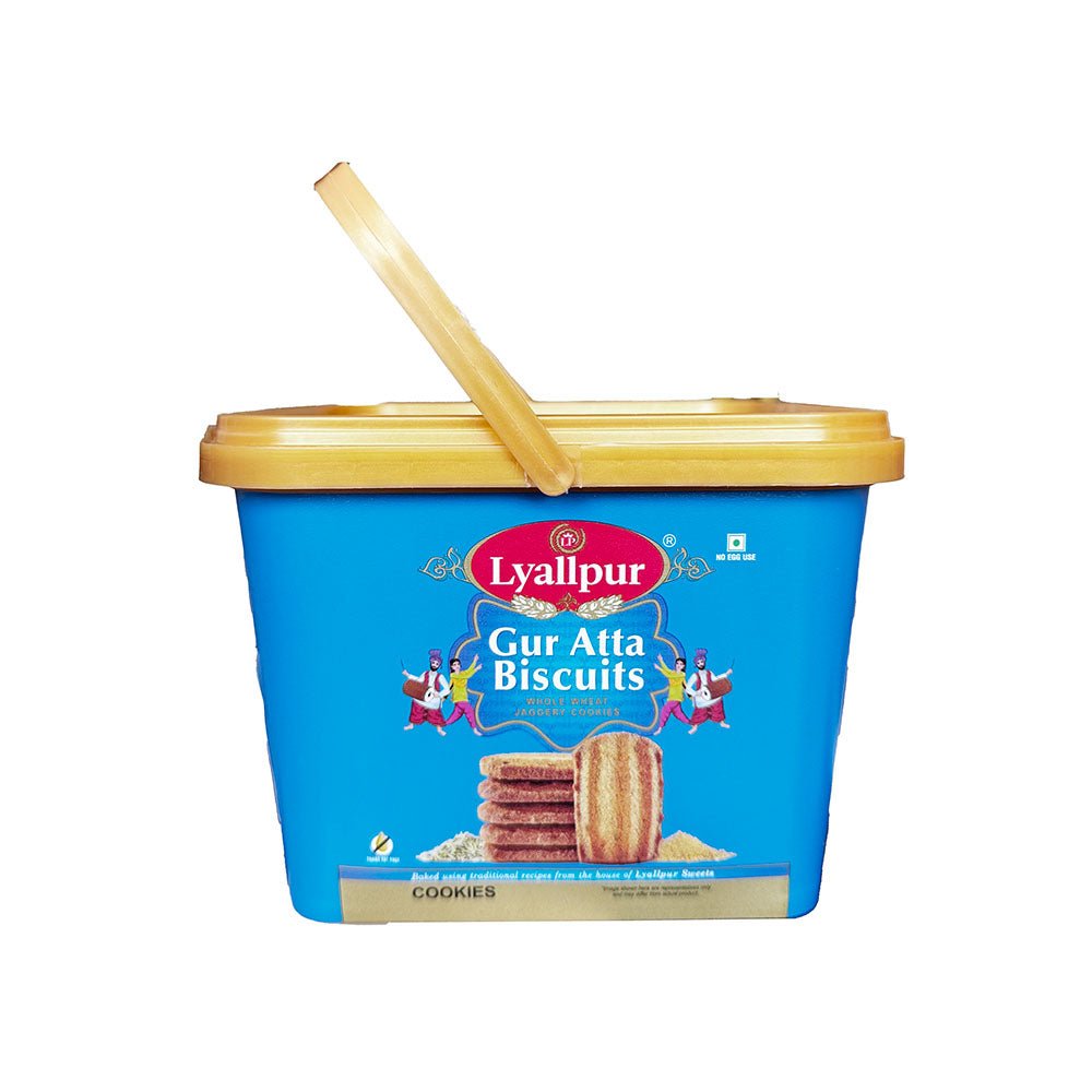 Lyallpur Gur Atta Biscuits 500g