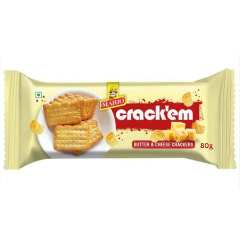 Mario Crack'em Crackers 80g
