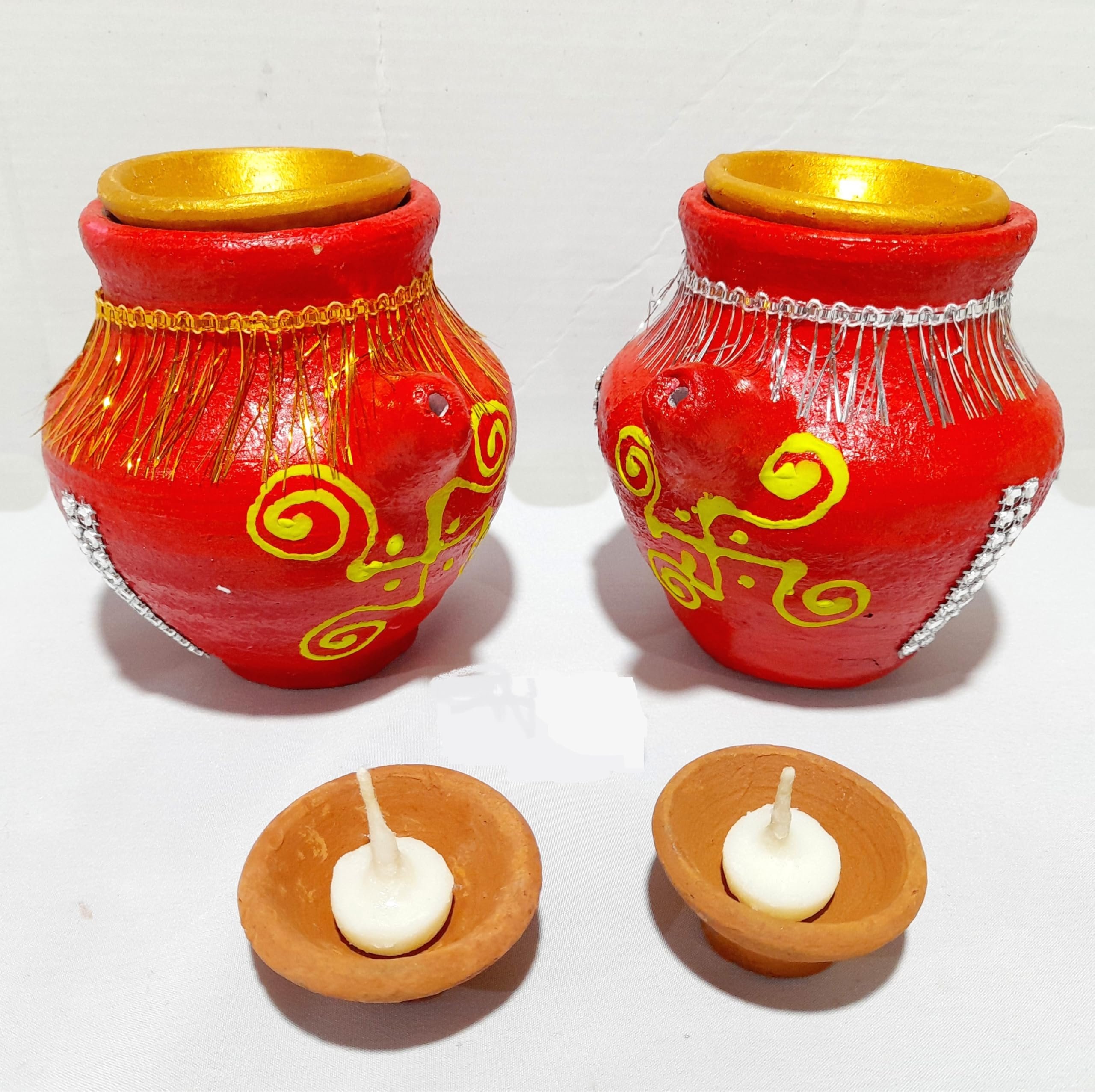 Matka Diya (Set of 9)