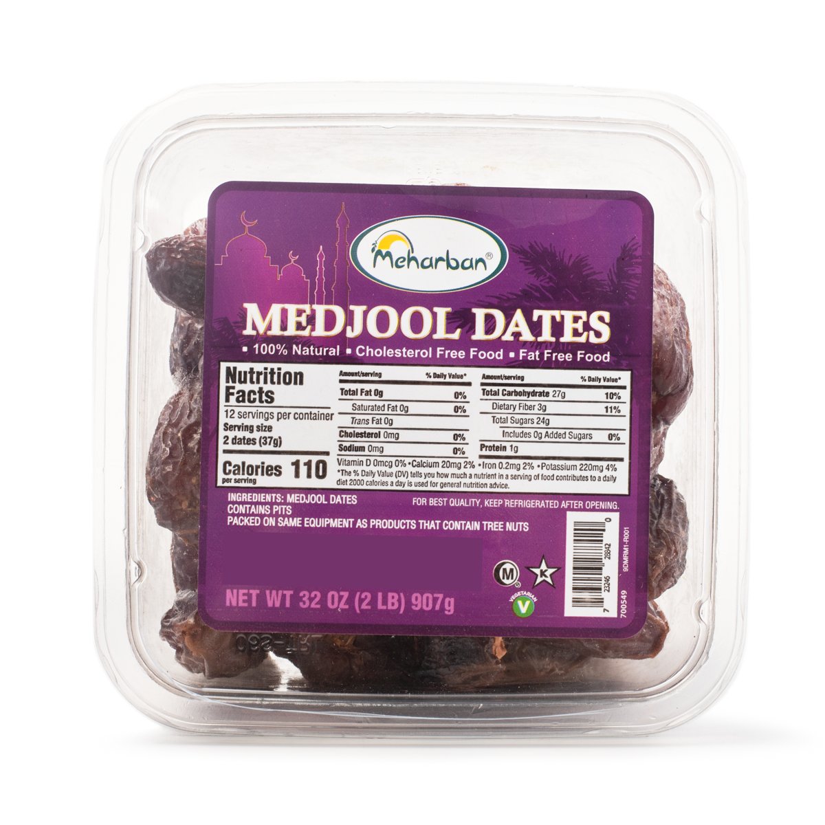 Meharban Medjool Dates 2lb