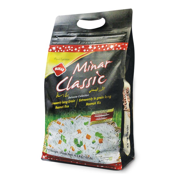 Minar Classic White Basmati Rice