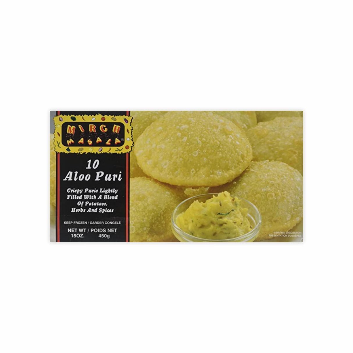 Mirch Masala Aloo Puri 10pcs 450g