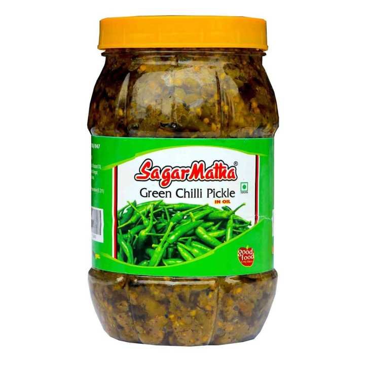 NP Green Chilli Pickle 1kg