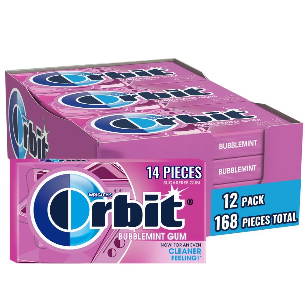Orbit Sugar Free Chewing Gum Single Pack