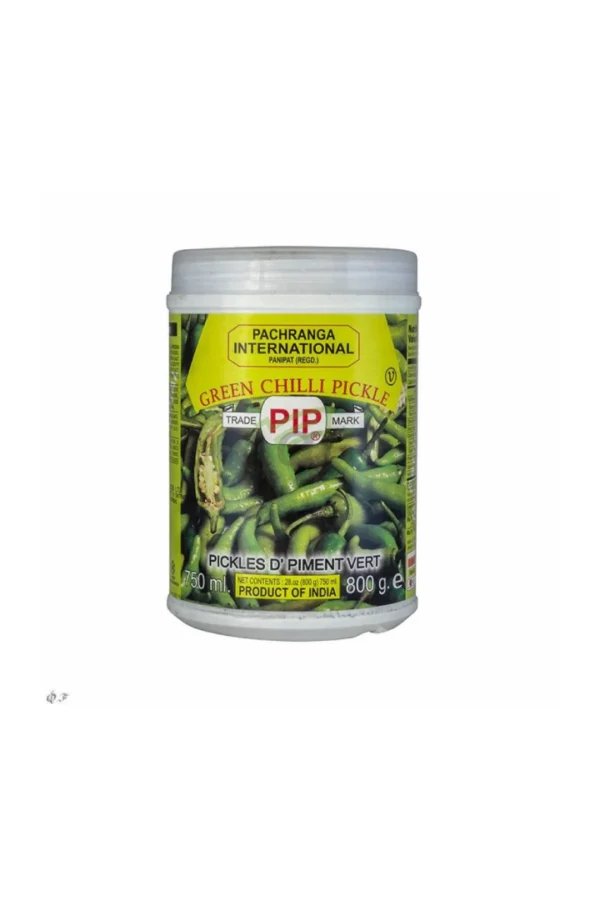 PIP Green Chilli Pickle 800g - Condiments