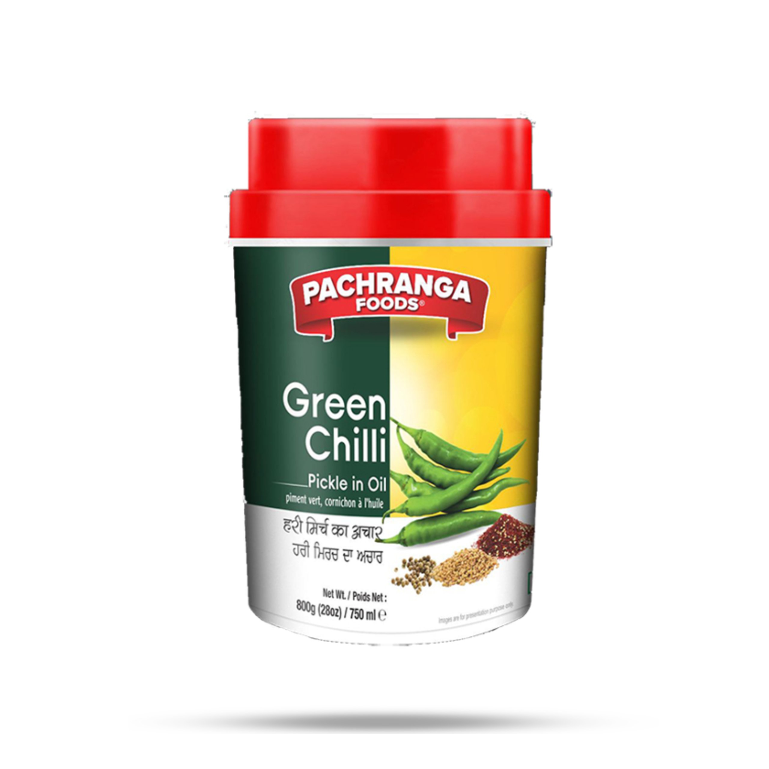 Pachranga Green Chilli Pickle