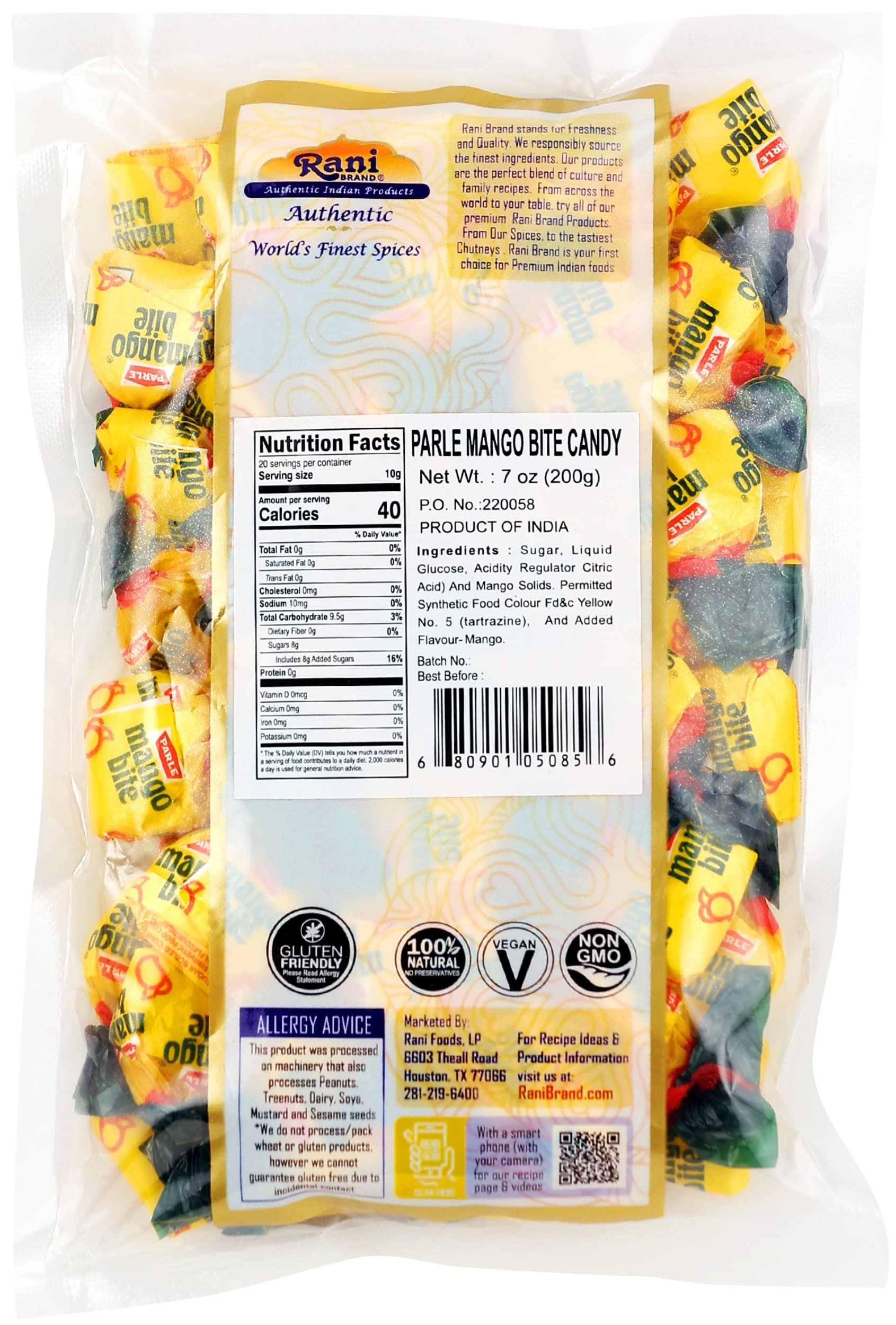 Parle Mango Bite 200g