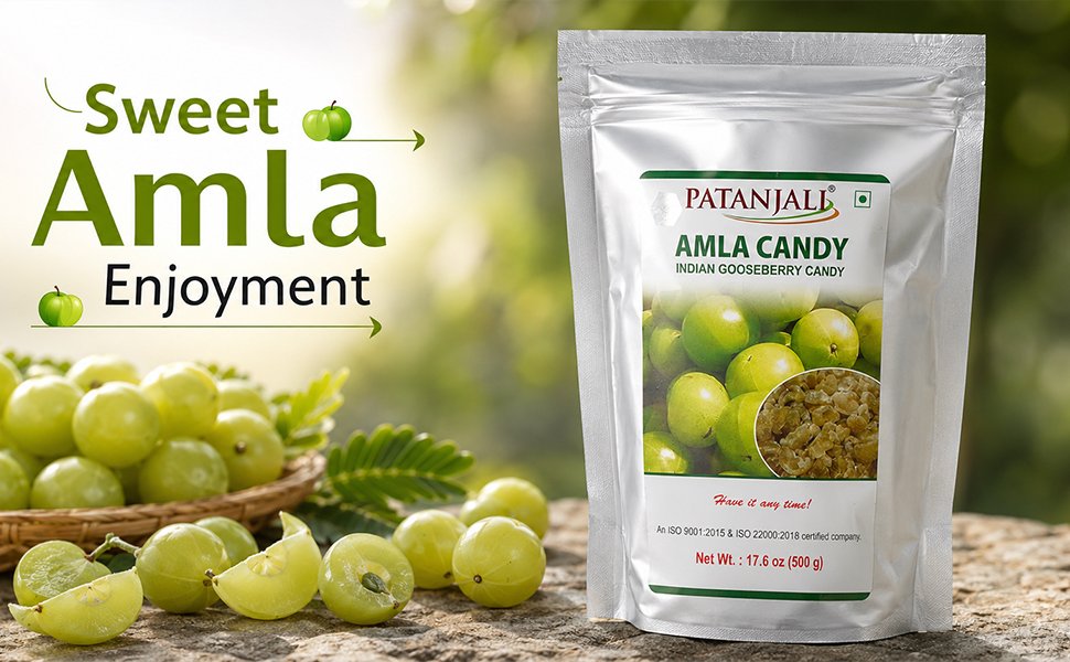 Patanjali Amla Candy Sweet 500g