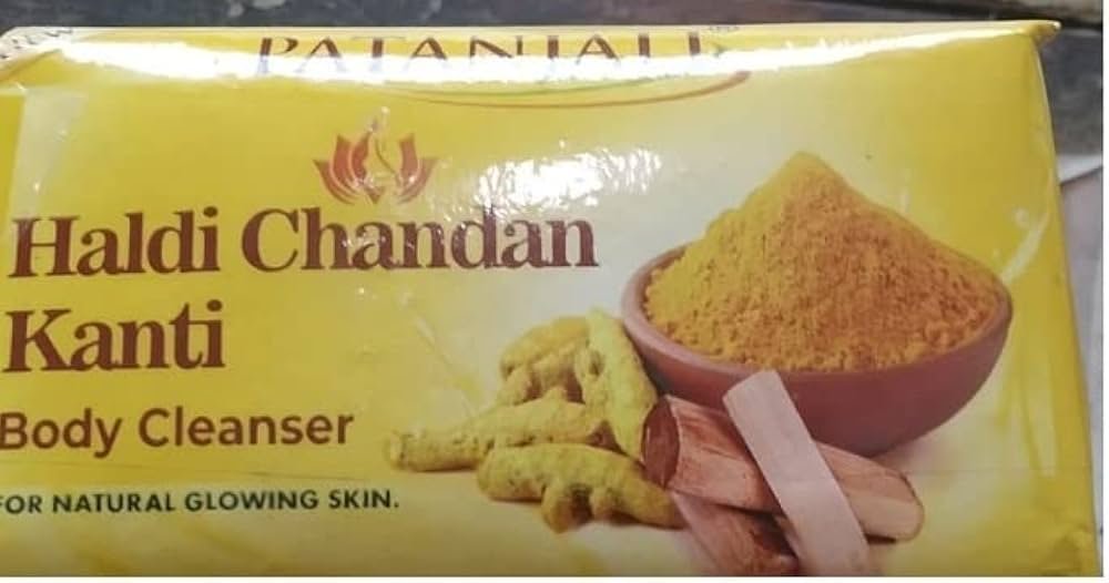Patanjali Haldi Chandan Soap