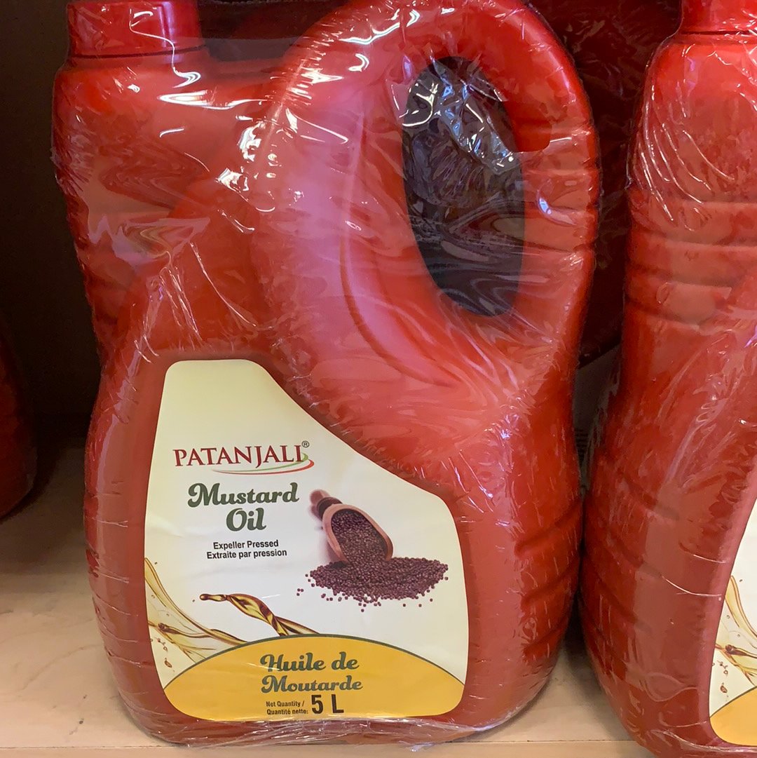 Patanjali Mustard Oil 5L - Cooking Essentials