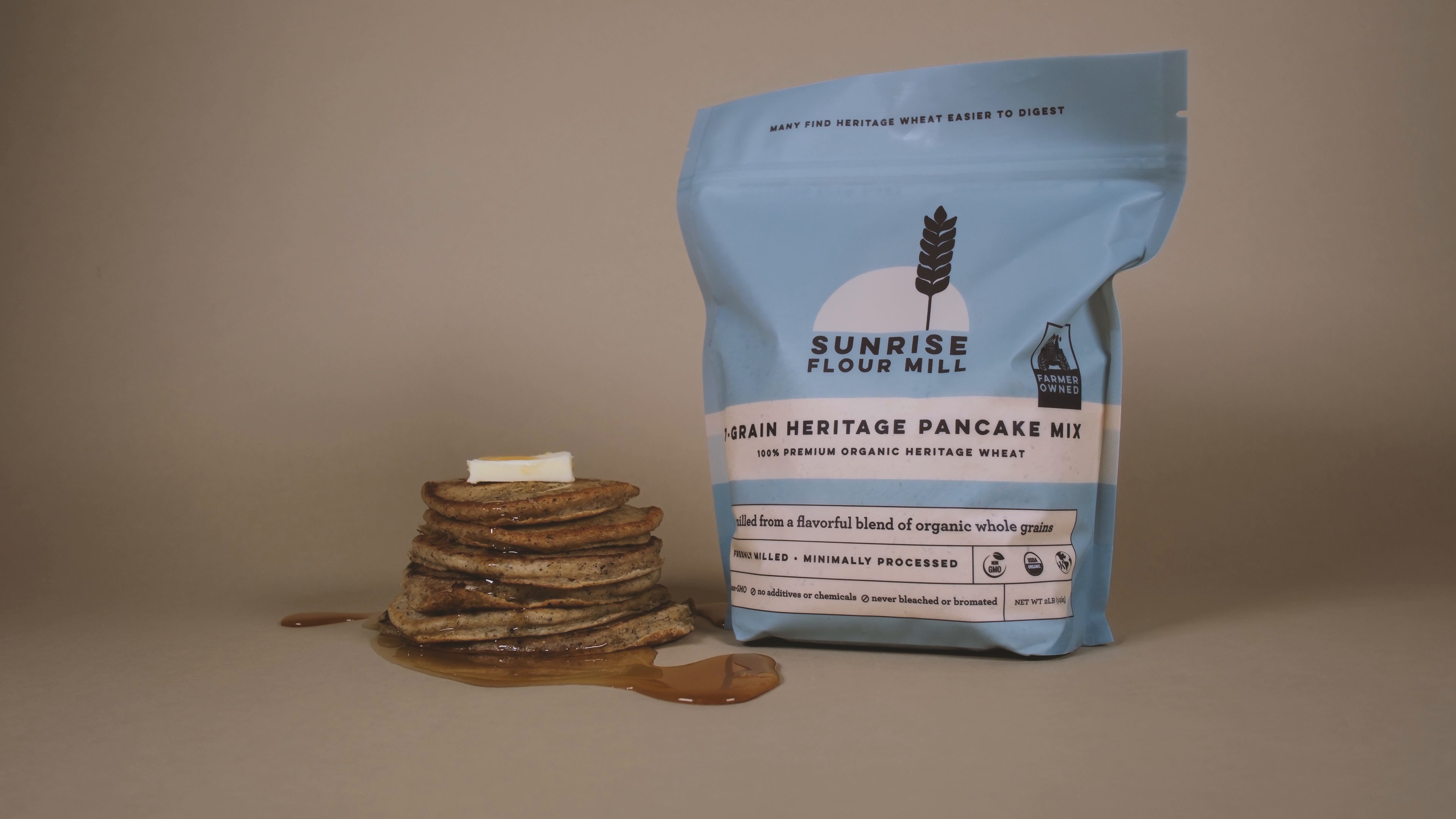Pearl Milling Organic Add Milk & Egg Pancake Mix