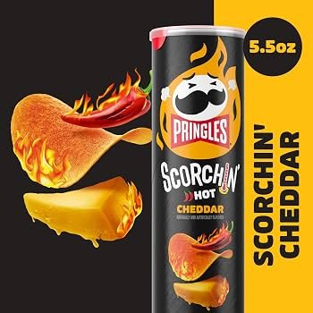 Pringles Cheddar Cheese 156g