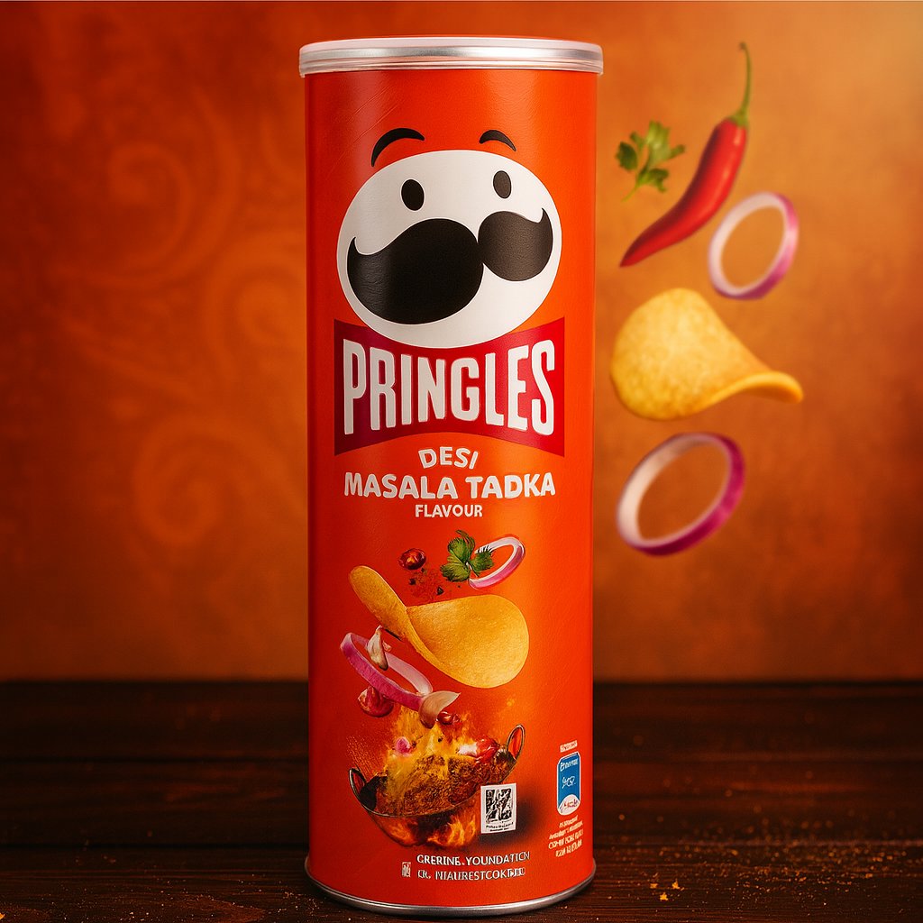 Pringles Desi Masala Tadka 102g