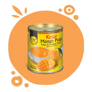 Punjab King Kesar Mango Pulp 850g