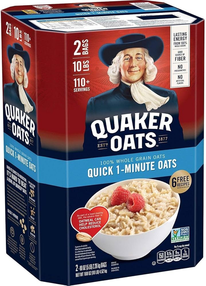 Quaker Oats 1kg 1 Minute Blue