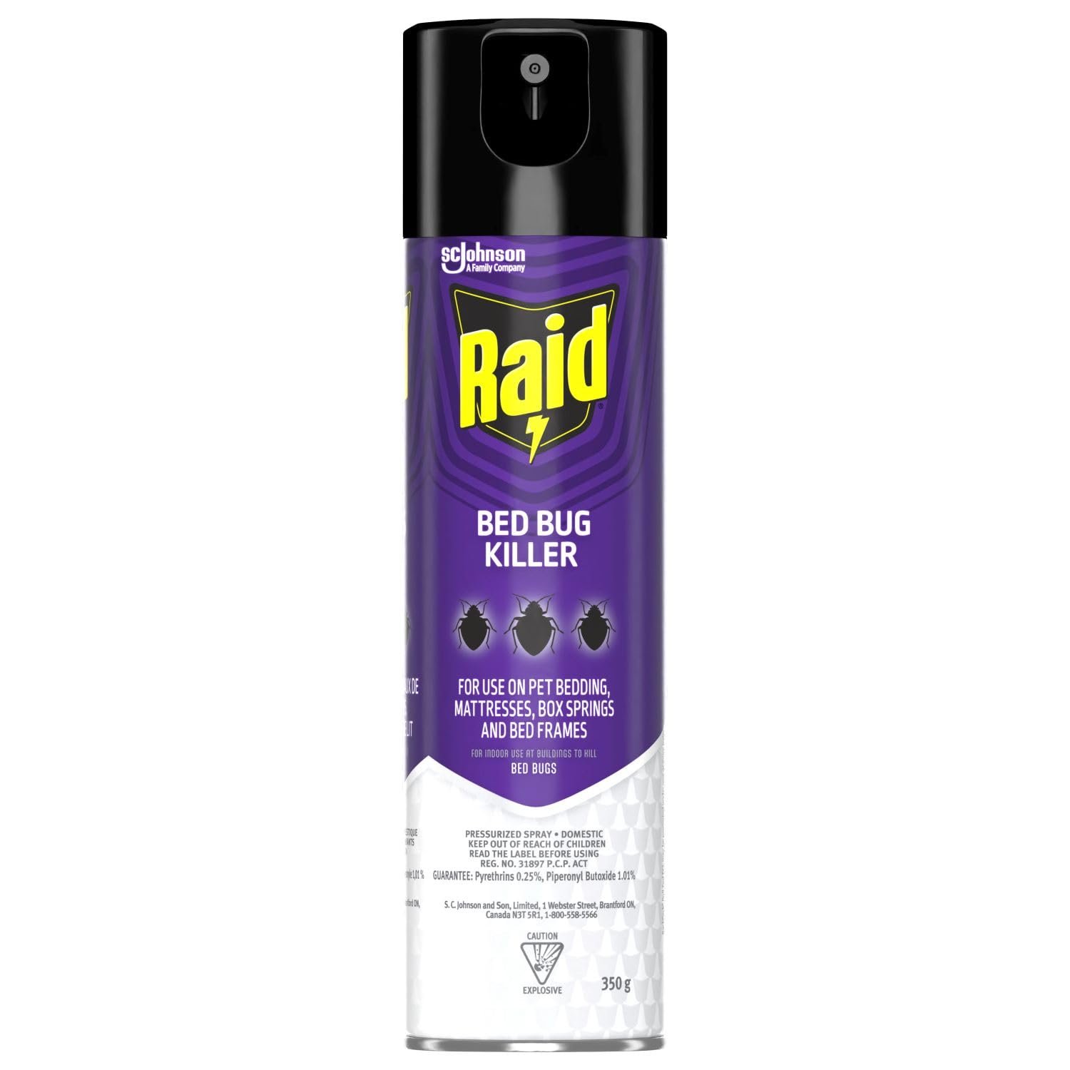RAID Bed Bug Killer 350g