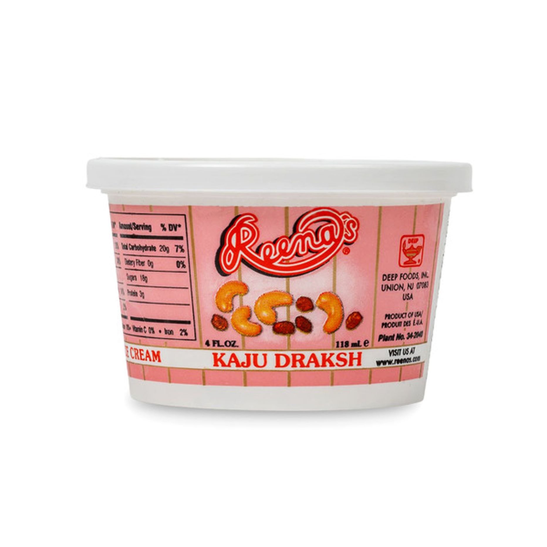 REENAS Kaju Draksh Ice Cream