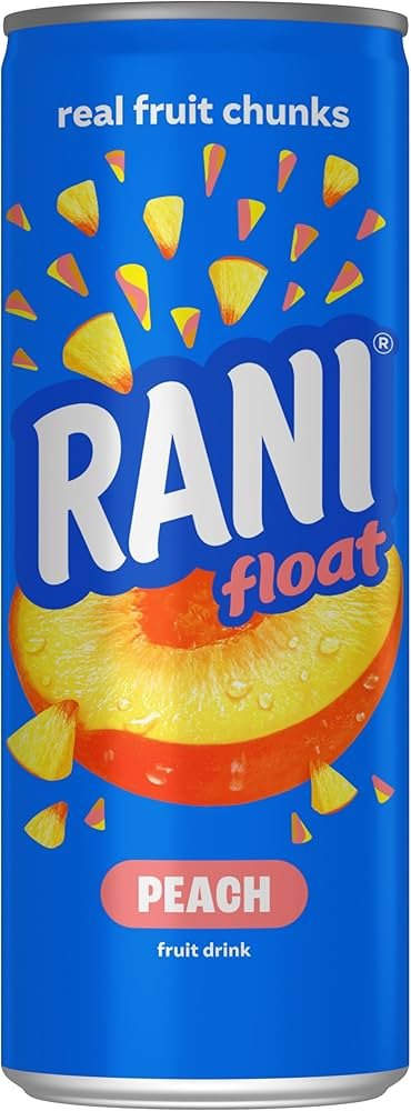 Rani Peach Float 240ml Can - Beverages