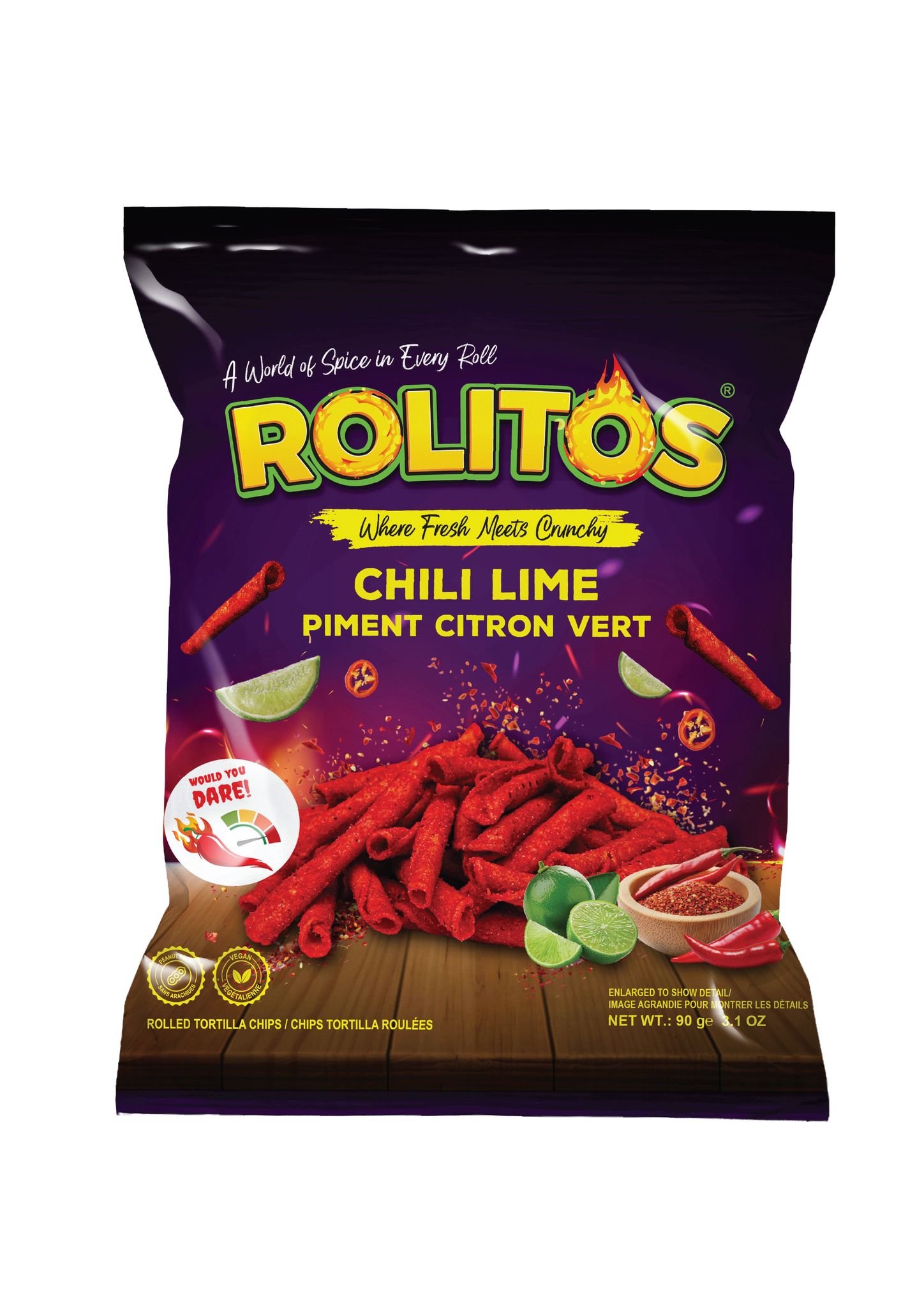 Rolitos Chilli Lime - Snacks