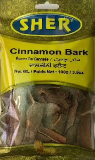 SHER Cinnamon Bark 100g