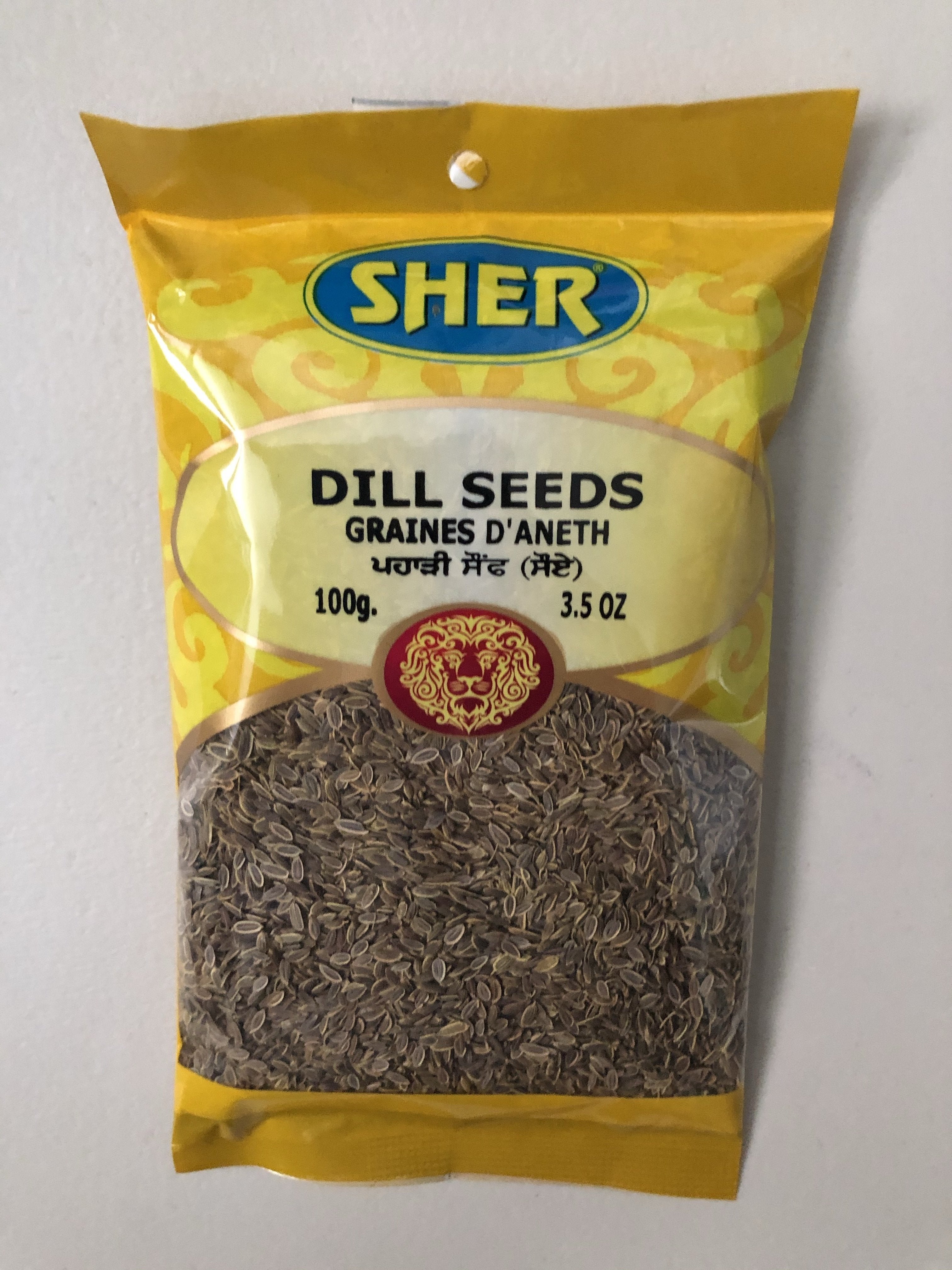 SHER Dill Seeds 100g - Spices and Herbs