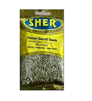 SHER Fennel Seeds 100g - Spices and Herbs