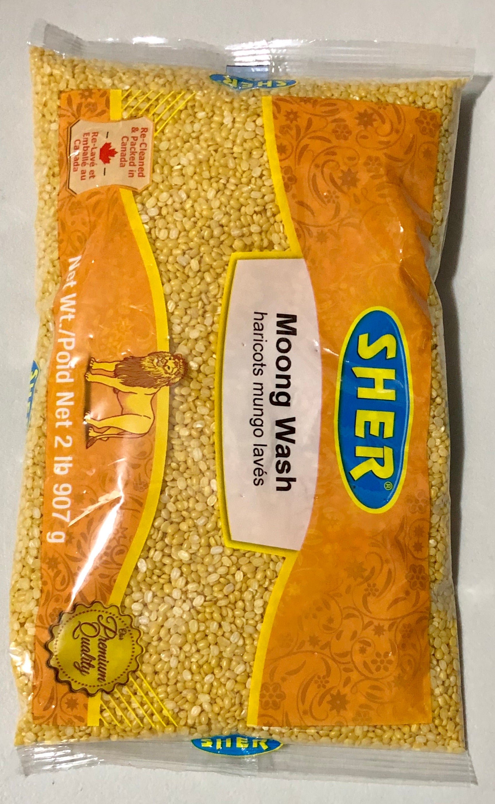 SHER Moong Dal Washed 2lb
