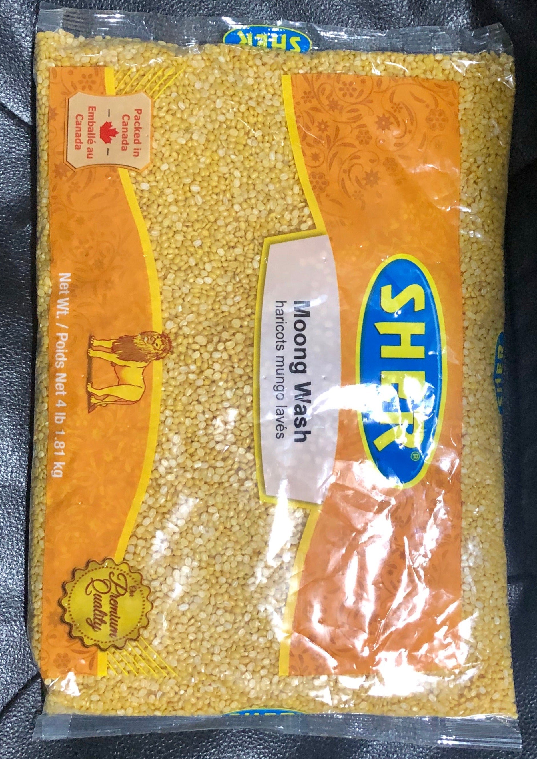 SHER Moong Dal Washed 4lb