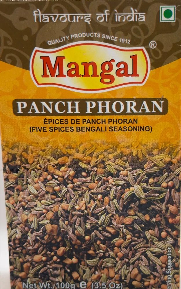SHER Panch Phoran Spice 100g - Spices and Herbs