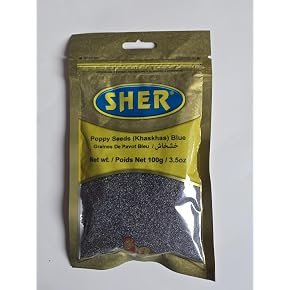 SHER Poppy Seeds Blue 200g - Spices and Herbs