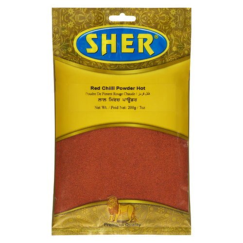 SHER Red Chilli Powder Hot 200g