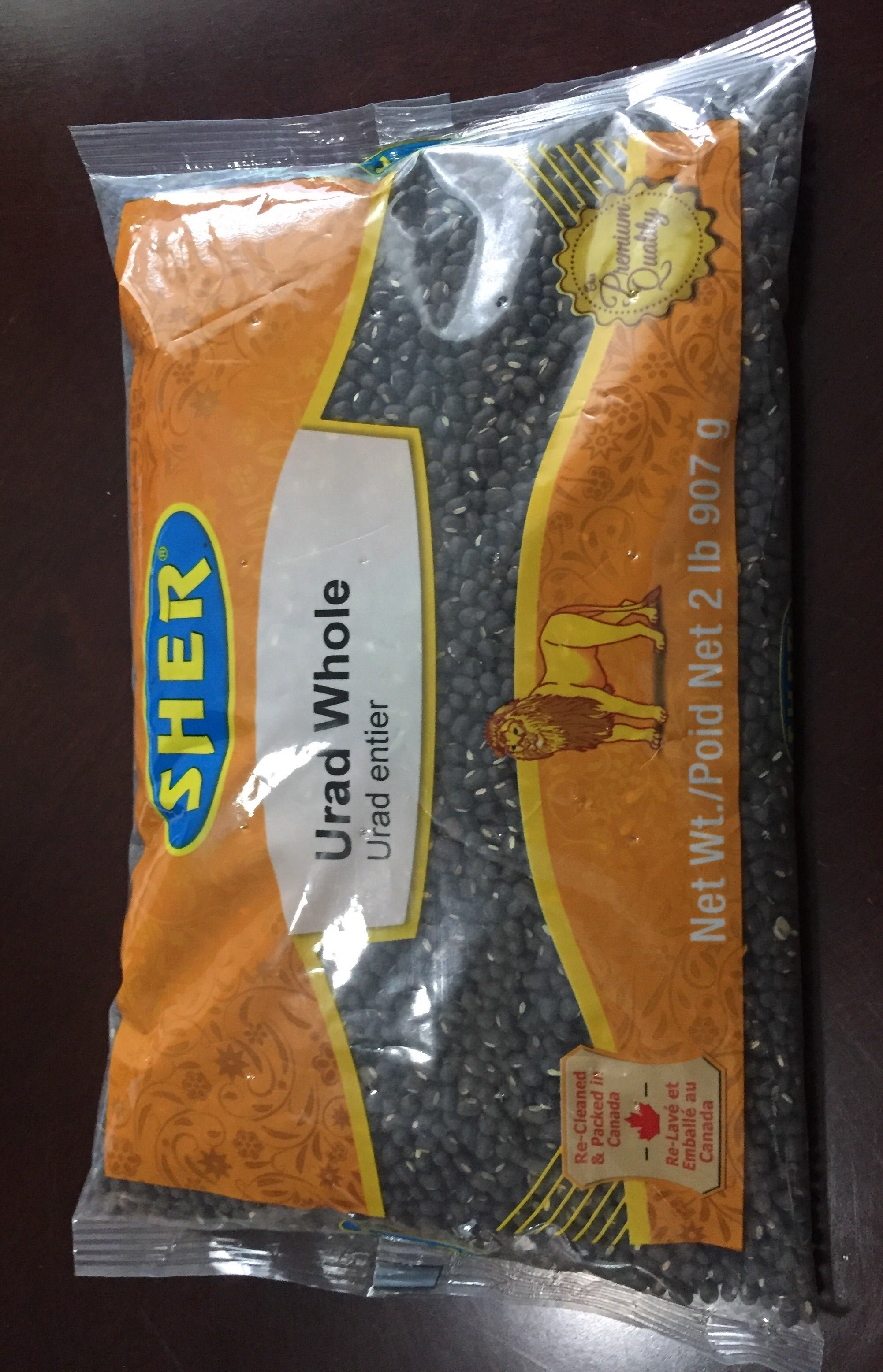 SHER Urad Whole 2lb