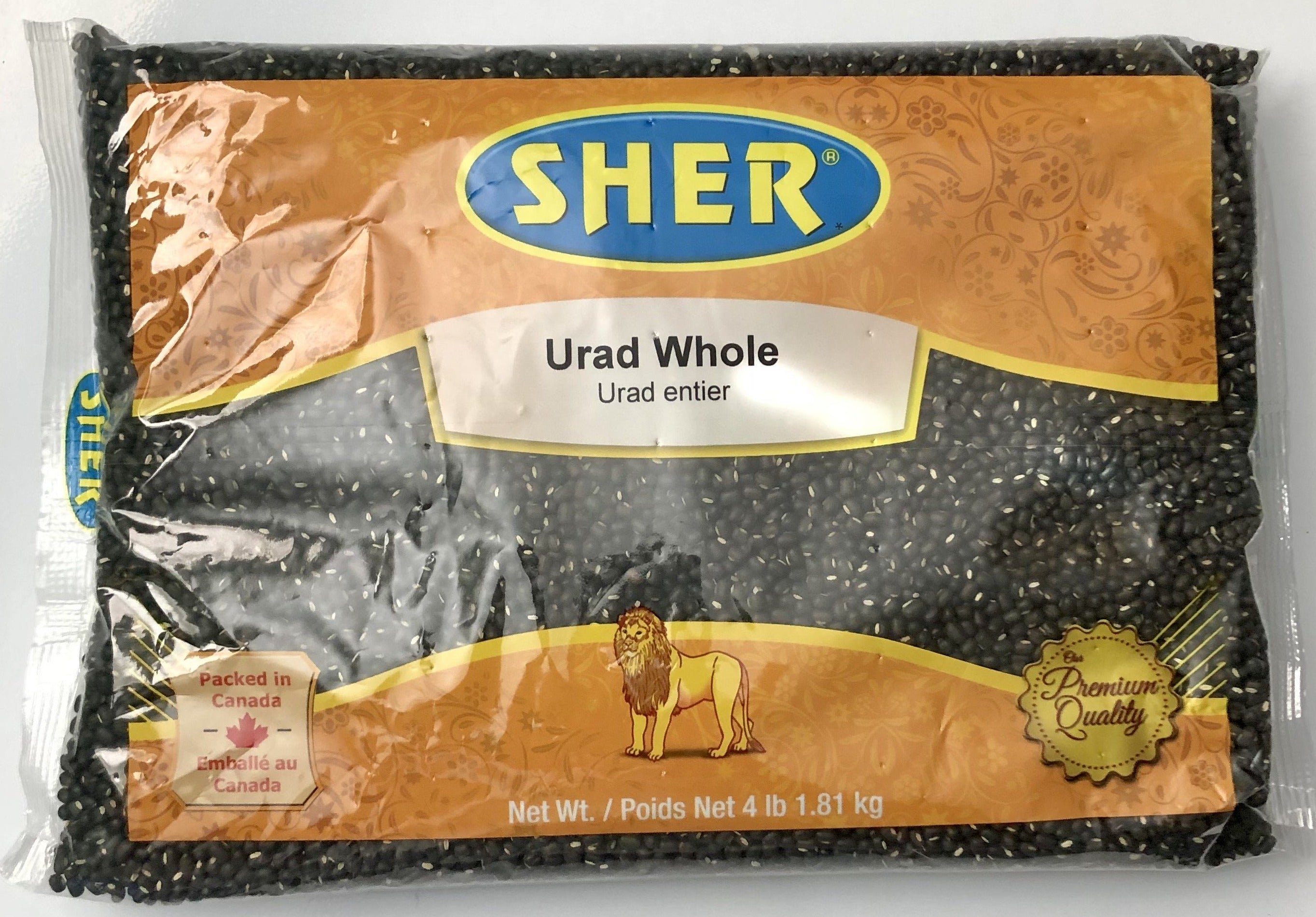 SHER Urad Whole 4lb