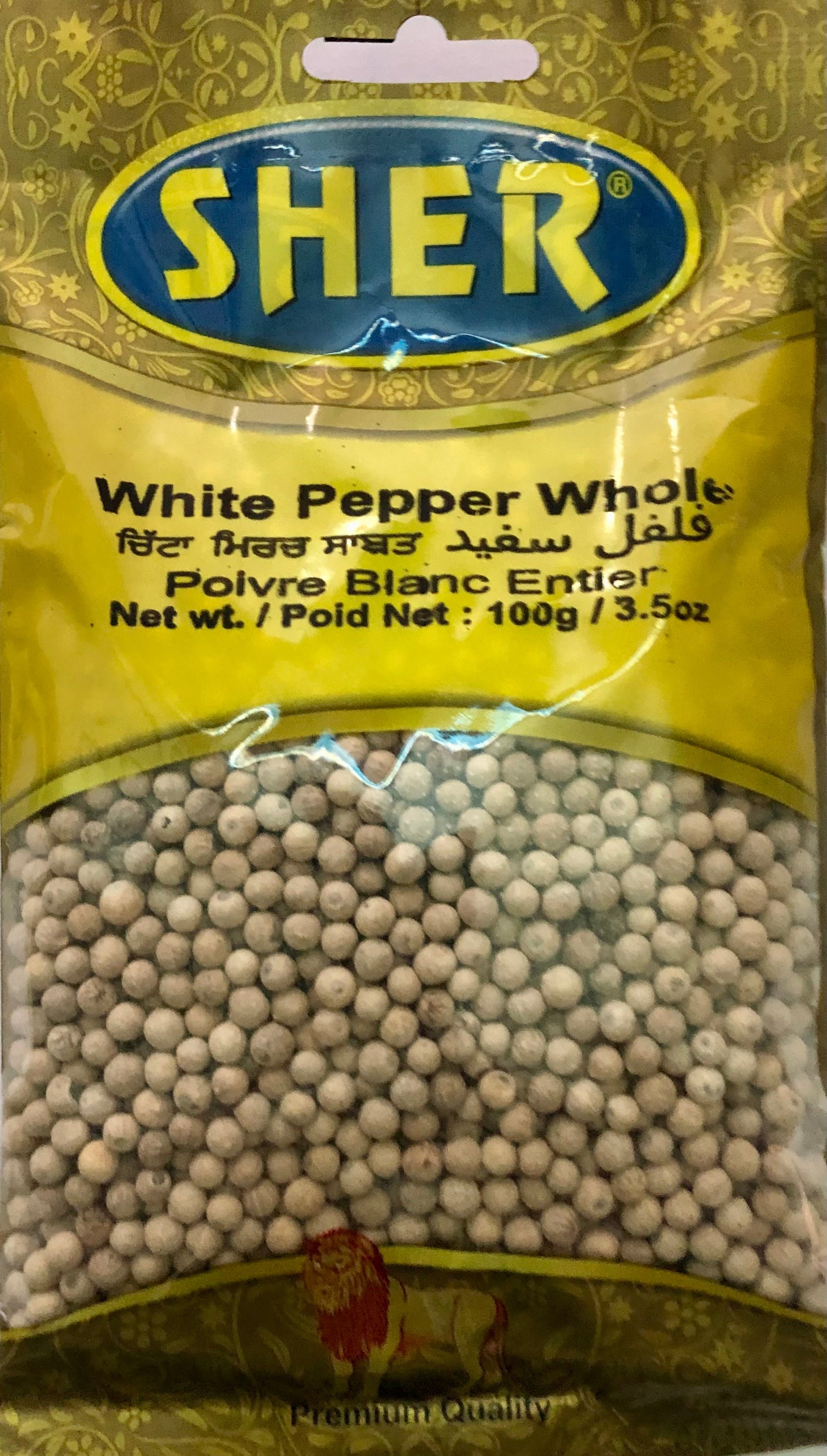 SHER White Pepper Powder 100g