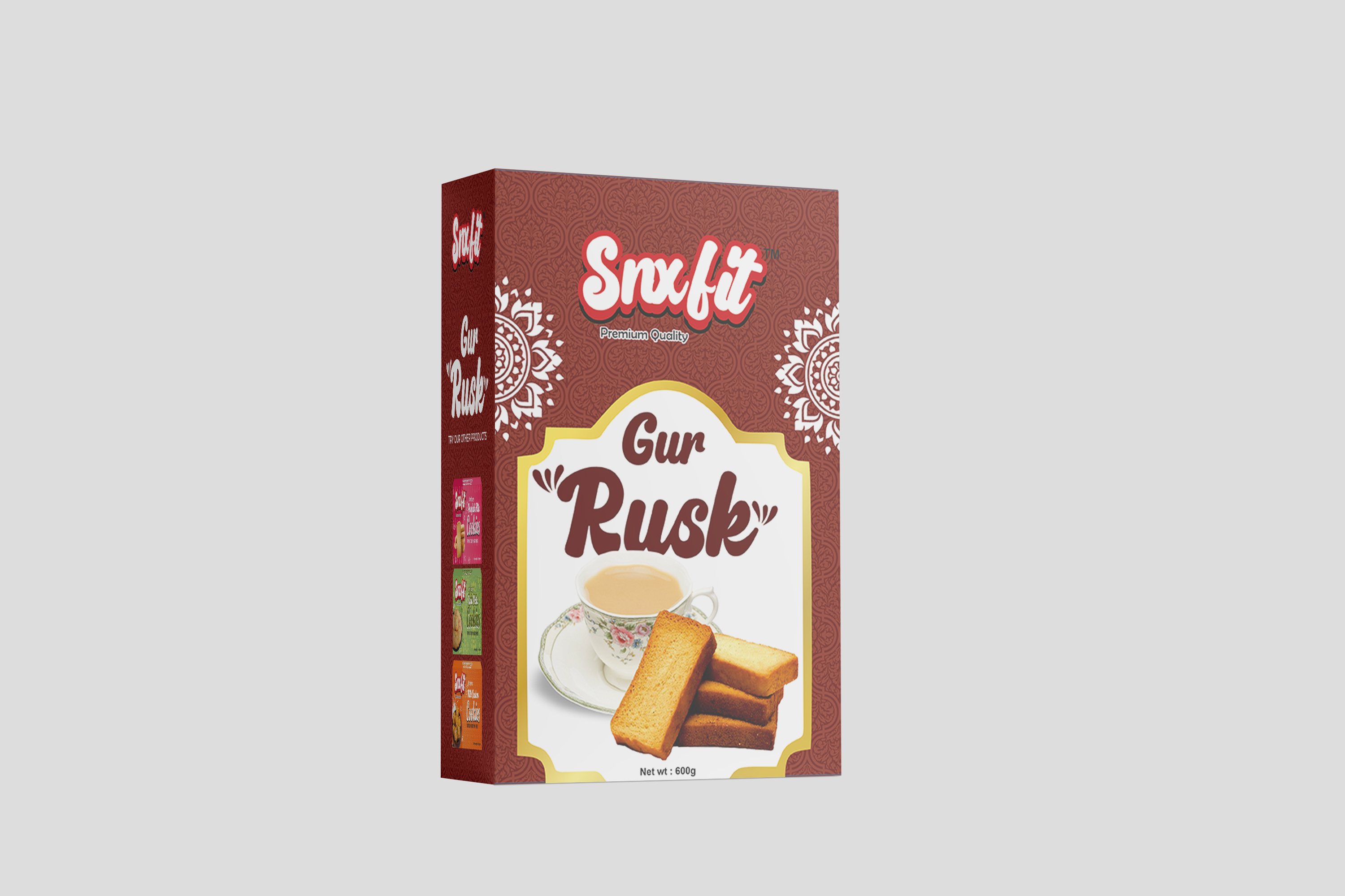 SNXFIT Suji Rusk 600g