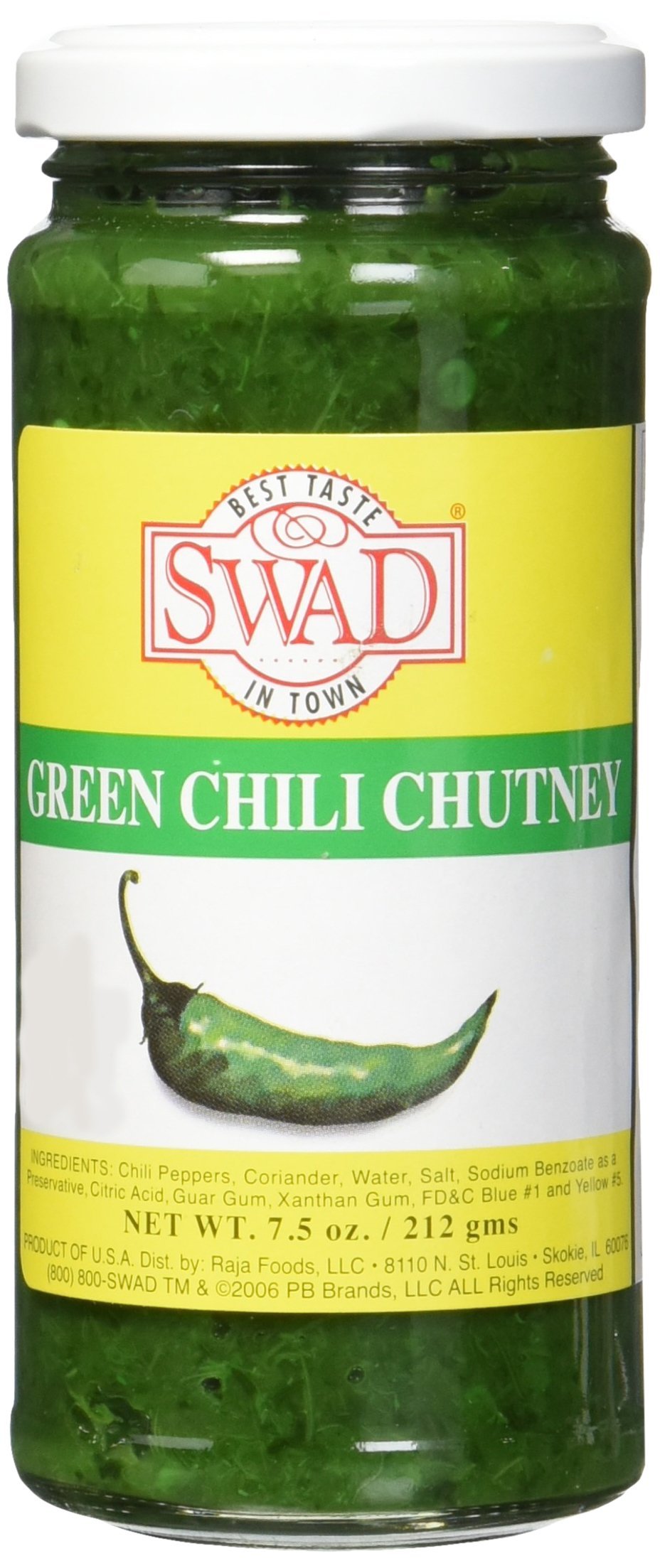 SWAD Green Chilli Pickle 450g