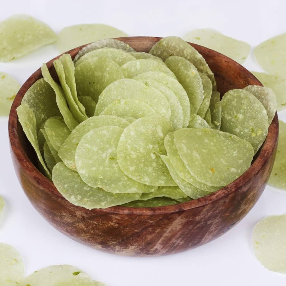 Sabudana Papad Green Chilli - Snacks