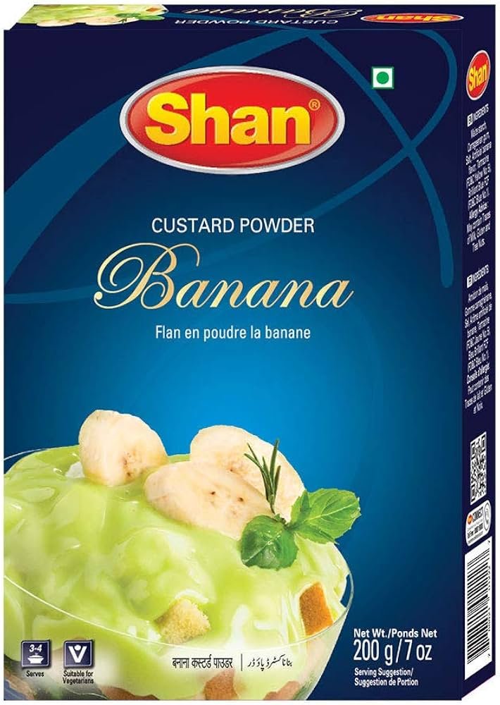 Shan Banana Custard Powder 200g