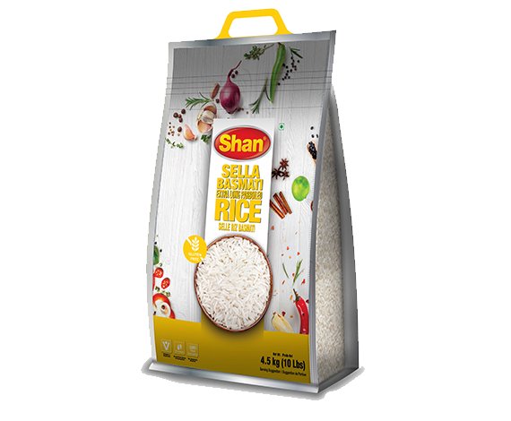 Shan Sella Basmati Rice Premium XL 10lb