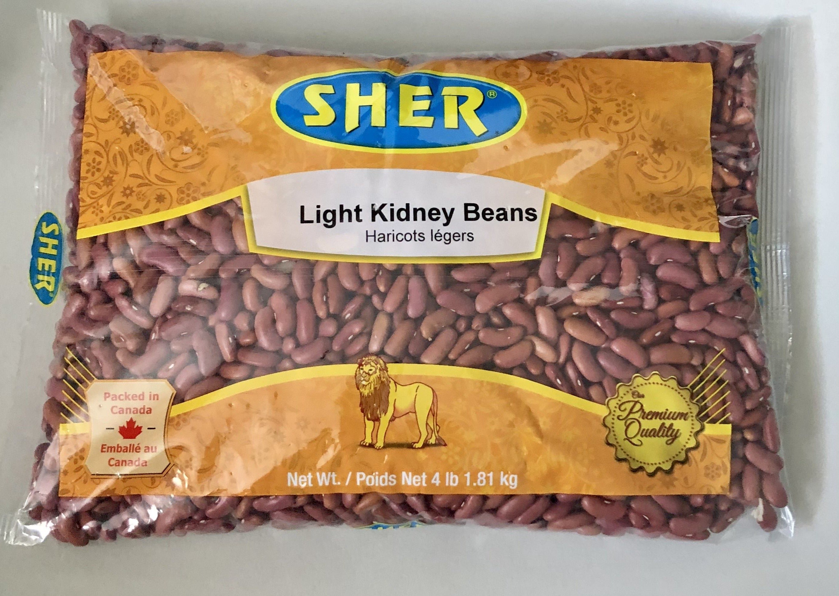 Sher Light Kidney Beans 4lb