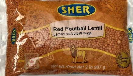Sher Red Football Lentils 2lb