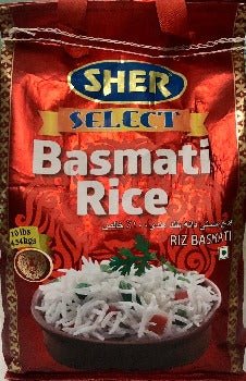 Sher Select Basmati Rice 10lb