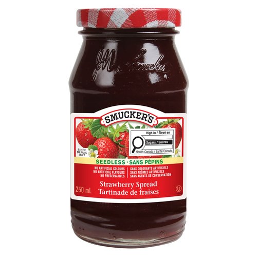 Smucker's Strawberry Jam 250ml