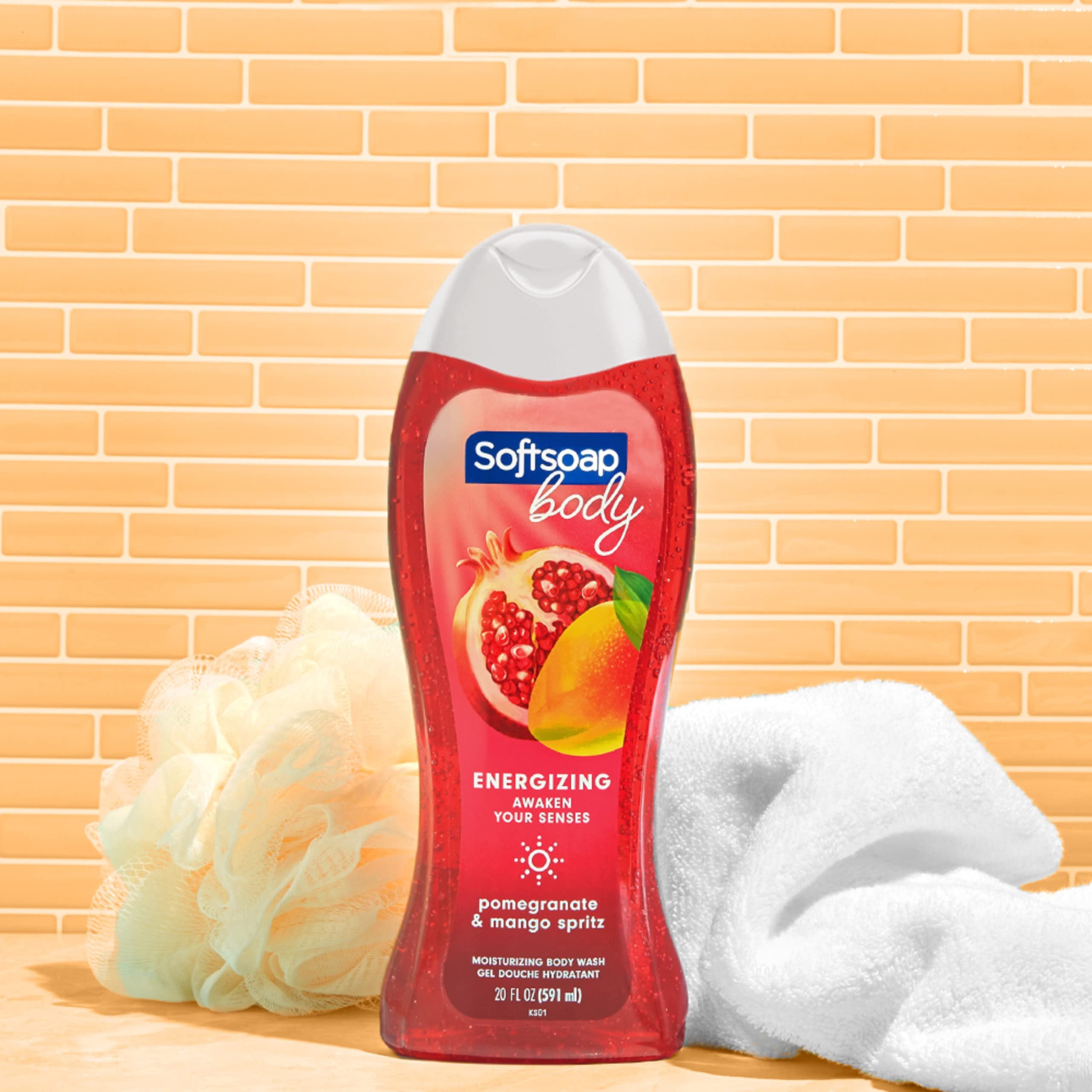Softsoap Body Wash Pomegranate - Health & Care