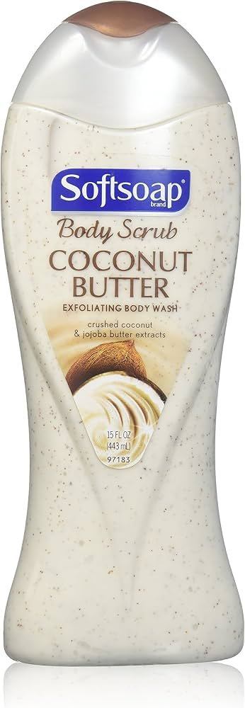 Softsoap Scrub Coconut Butter