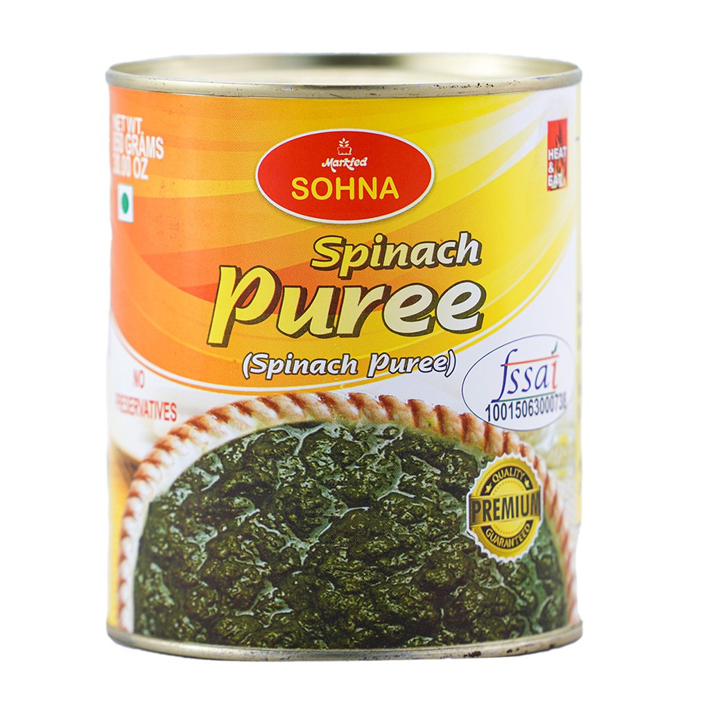 Sohna Spinach Puree 800g